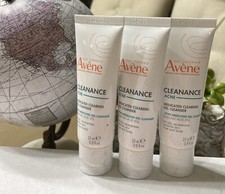 Bundle OF 3 AVENE CLEANANCE ACNE Medicated Gel Cleanser TRAVEL SIZE 0.8 OZ ea S