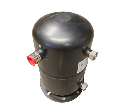 Deka DLR-V20K-S059 Flüssigkeitssammler vertikal Liquid Receiver 27,5L 35x35 ODF