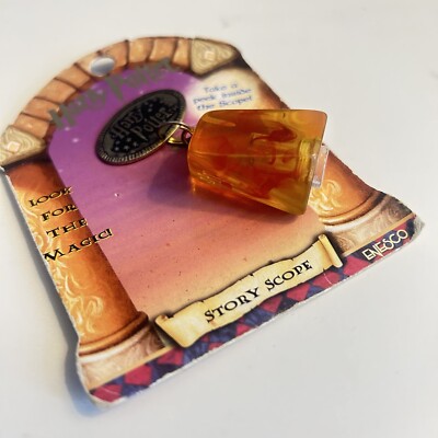 Harry Potter Story Scope, Fluffy, Amber Rectangle Clip-On, See Note