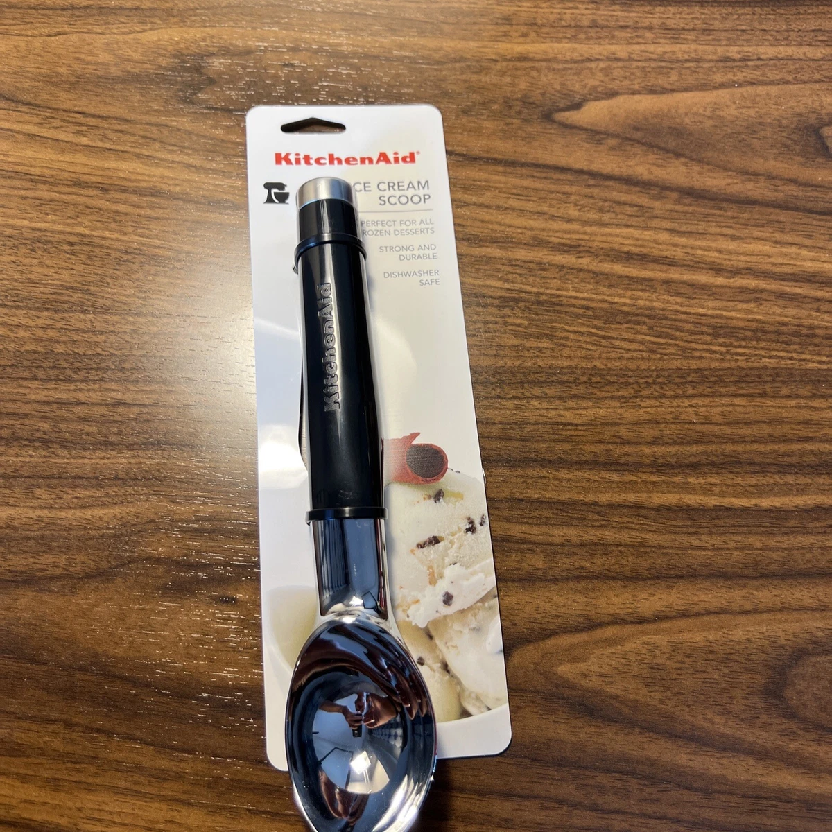 KitchenAid Black Ice Cream Scoop