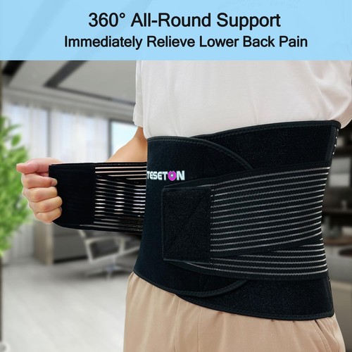 Cinturón Soporte Espalda Malla Alivio Lumbar para Hernia Ciática Espalda Baja... - Imagen 5 de 9