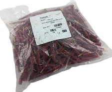 420 Pomona 3563-2 Adapter Test Pin 0.063" to Banana Jack Red Insulated 2500V NEW