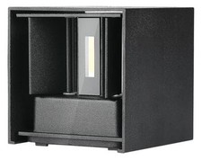 Image of 11W LED Up and Down Square Wall Light, 3000K, 1360lm, Black - VT-759-12 218529