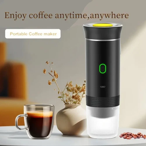 3in1 Elektrische Espressomaschine USB Wiederaufladbare Selbstheizende Gemahlene Kaffeemaschine - Bild 13 von 18