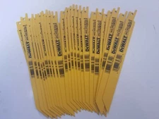 100 DEWALT DW4846 8" 10/14 TPI BI-METAL RECIPROCATING  METAL/WOOD BLADES