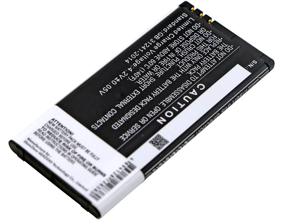 Batería 3.7V para Nokia Lumia 630 Dual SIM Premium Celda 1800mAh Li-ion Nueva Reino Unido Foto 4 de 4