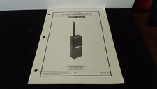 RELM UC202 VHF HAND HELD TRANSCEIVER ORIGINAL SERVICE MANUAL