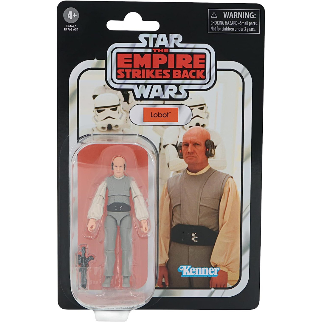 Star Wars The Empire Strikes Back Lobot  Vintage Collection 9.5cm Action Figure