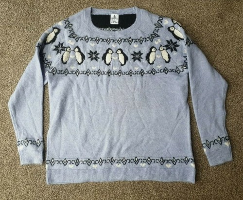 New womens penguin yoke print festive 