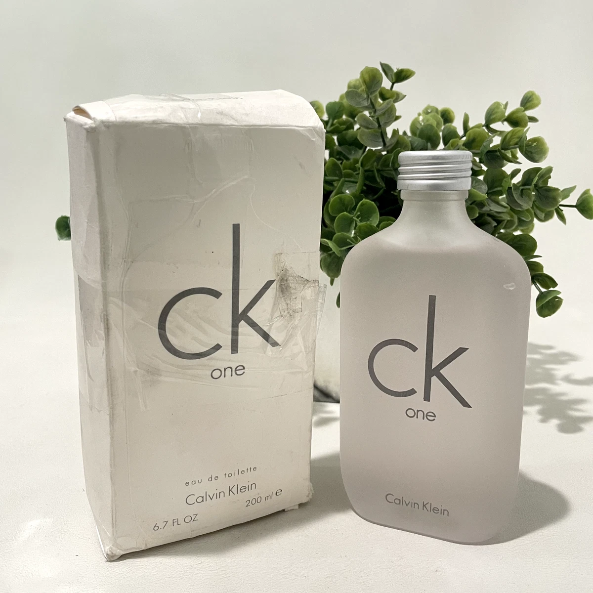 CALVIN KLEIN Ck One Eau De Toilette Spray 6.7 oz Authentic