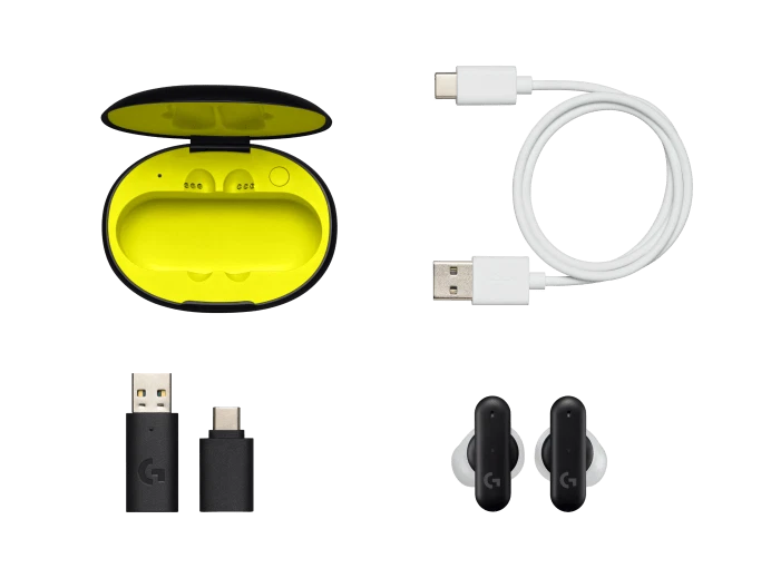 Auriculares para juegos Logitech G FITS Bluetooth - negros Foto 4 de 4