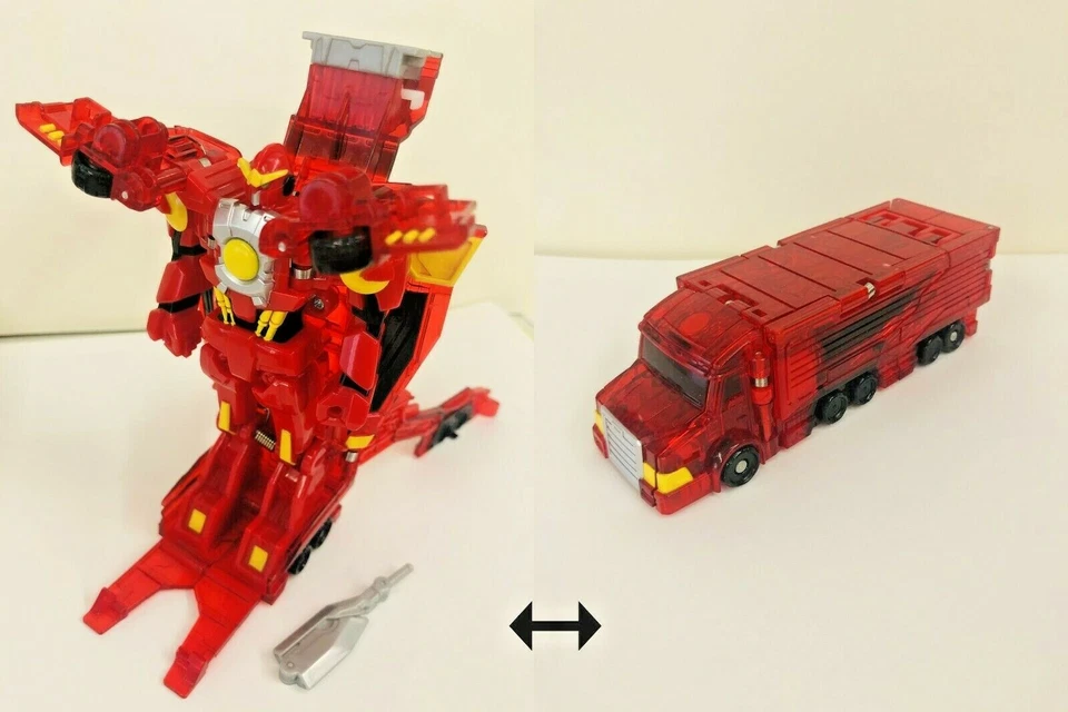 [TURNING MECARD] NEO Jumbo Transformable Robot Car Toy Korean TV Figure +3cards - Image 3 of 4