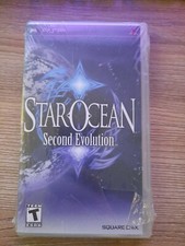 Star Ocean: Second Evolution (Sony PSP, 2009) SEALED Rip/Tear in seal