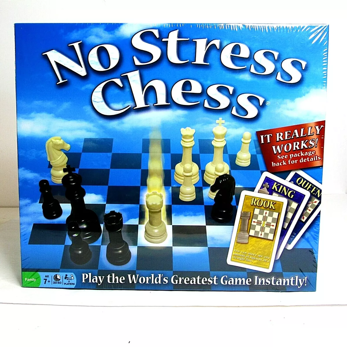 No Stress Chess Game New Learn Chess Board Game Sealed By Winning