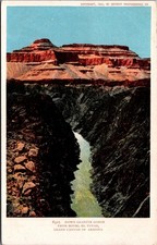 1902 Grand Canyon Arizona Granite Gorge Hotel El Tovar Postcard DPC
