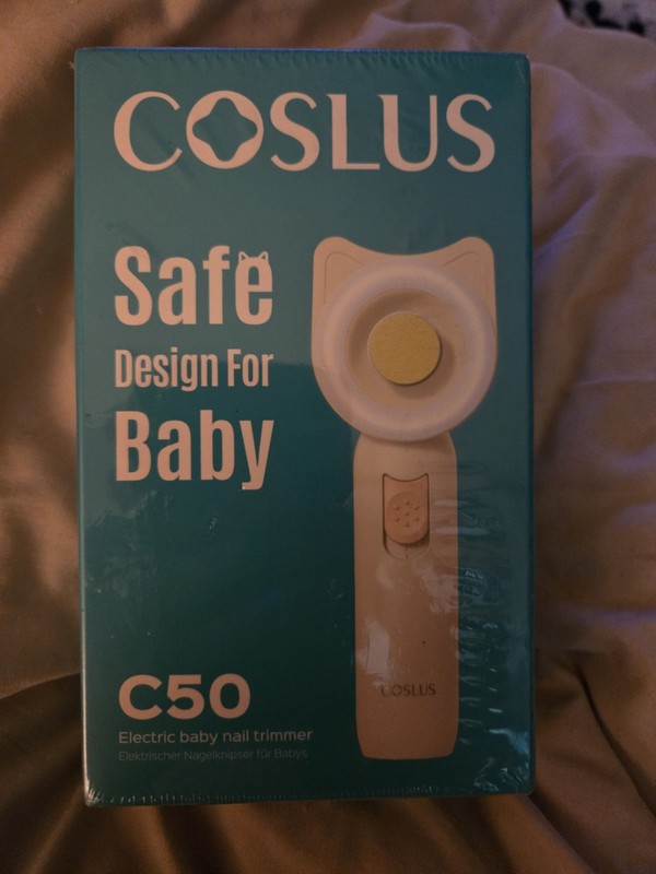 COSLUS Electric Baby Nail Trimmer Nail File Kit for Newborn Toddler