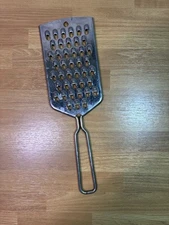 Foley Handheld Stainless Steel Cheese Grater Zester 1960s Vintage, 9-inch