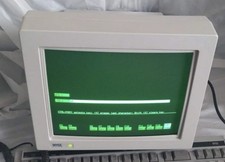Vintage Wyse WY-185 Green Screen Terminal w/ Monitor   Model 900936-07