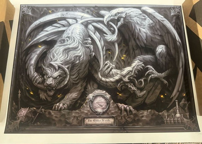 The elder scrolls online giclee art print Bethesda, 2015 #199/250 ESO