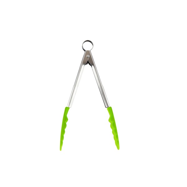 Cuisipro KüChenzange Servierzange Edelstahl Mit Silikon-Enden ApfelgrüN 24 Cm-image