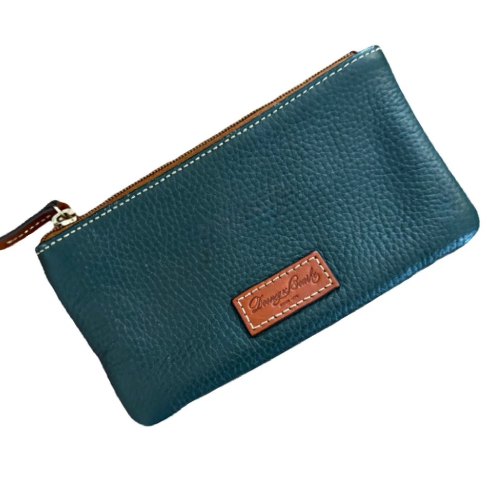 🏇🏻🏆Dooney & Bourke Bolso y Cartera Brenna Grano Guijarro en Verde Cazador🏆🐎 Foto 4 de 4