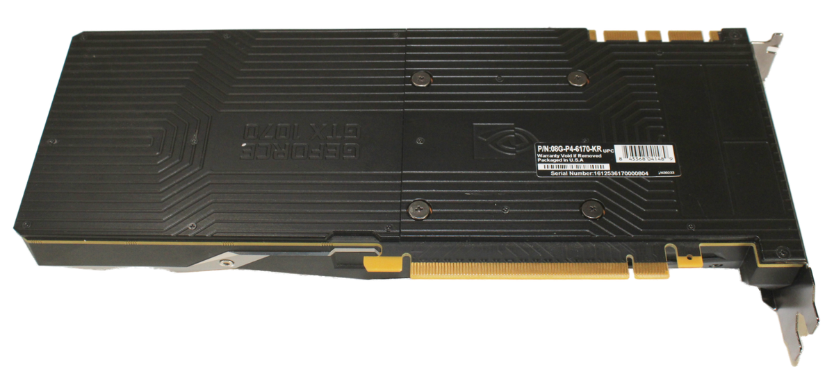 NVIDIA GeForce GTX 1070 GPU Graphics Card GDDR5 8GB Memory Size