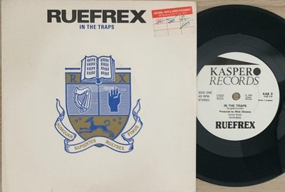 RUEFREX IN THE TRAPS UK 7'' SINGLE VINYL 1986 KASPER RECORDS KAS3 EX CONDITION