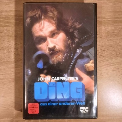 DAS DING / VHS, DE (PAL) / CIC / FSK 18 / John Carpenter / Kult Horror Klassiker