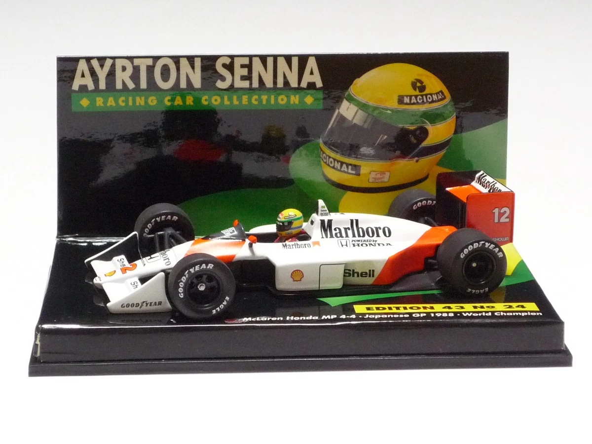 Ayrton Senna McLaren Diecast Formula 1 Cars 1988 Vehicle Year for
