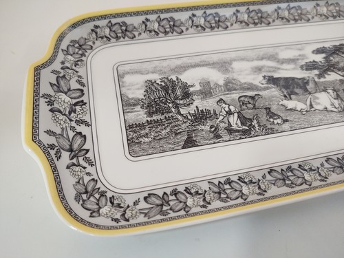Villeroy & Boch Audun Ferme 12 7/8" Large Sandwich Tray - Picture 13 of 15