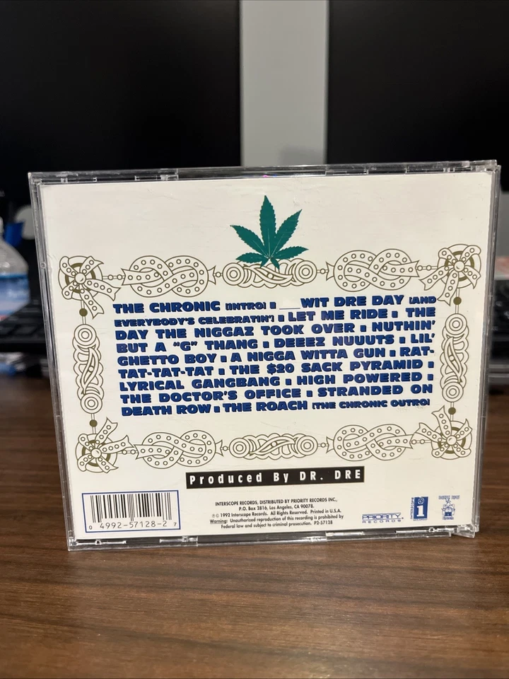 RARE!!  Dr Dre - The Chronic - 1992 Death Row Records 1st Pressing 1st Issue CD - Image 3 of 4