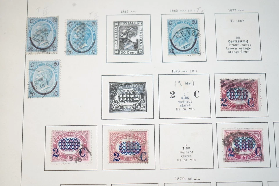 ITALY 1860s-1950s COLLECTION OF 1,000+ STAMPS MINT & USED IN SCHAUBEK ALBUM - Image 4 of 4