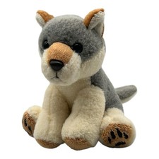 Aurora World Lil Wiley Wolf Dog Puppy Small Plush Stuffed Animal Collectible 5  