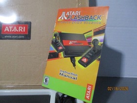 ATARI FLASHBACK CLASSIC GAME CONSOLE WITH 20 BUILT IN GAMES