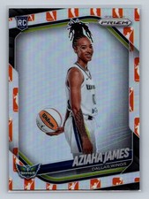 2025 Panini Prizm WNBA #141 Aziaha James WNBA Logo Prizms RC