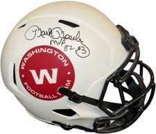 Mark Moseley signed Washington Football Team FS Speed Rep Helmet MVP -  Schwartz