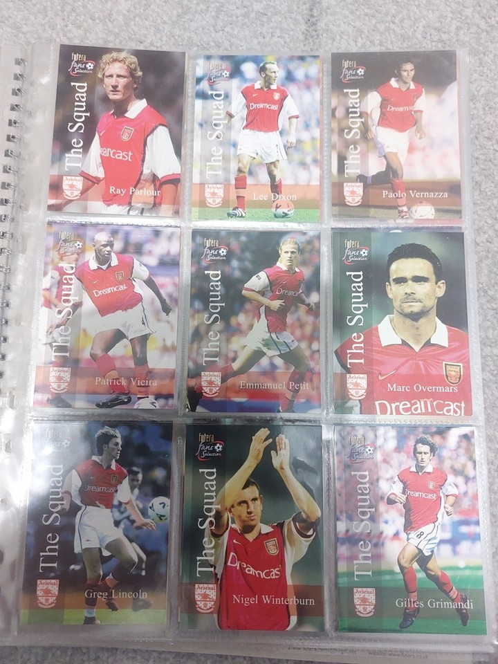 Boîte Scellée 1997-98 Futera Fans Selection Arsenal - 36 Paquets De Cartes à Collectionner