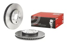 2x Disco de freno ventilación interna 09.A386.11 BREMBO para TOYOTA LEXUS