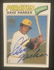 2003 Topps Archives DAVE PARKER AUTO Fan Favorites Autograph SP SSP