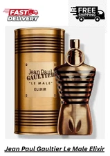 Jean Paul Gaultier Le Male Elixir 4.2 oz Men's Eau de Parfum free & fast ship