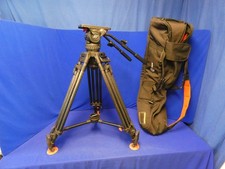 Sachtler Video 20 S1 Fluid Tripod w/2-Stage Carbon Fiber Legs, 2 Handles, Case