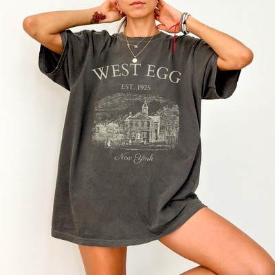 Great Gatsby Comfort Colors Shirt West Egg Tshirt F Scott Fitzgerald Fandom T-s