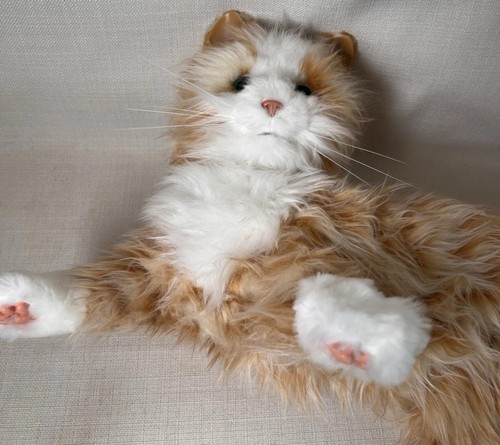 Joy For All Cat Ginger/White Interactive Companion Realistic Lifelike Toy Tested - Picture 12 of 16