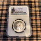1969 D Kennedy  Half Dollar NGC MS 65 50th Anniversary Label