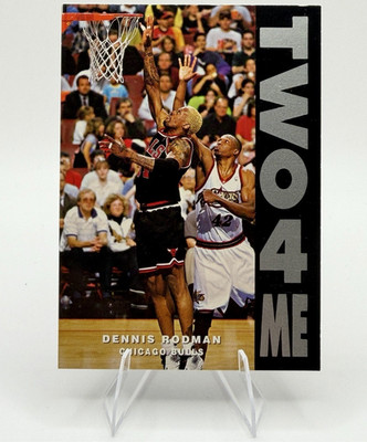 1998-99 Metal Universe Two 4 Me Zero For You TZ #14 Dennis Rodman Bulls Rare SSP