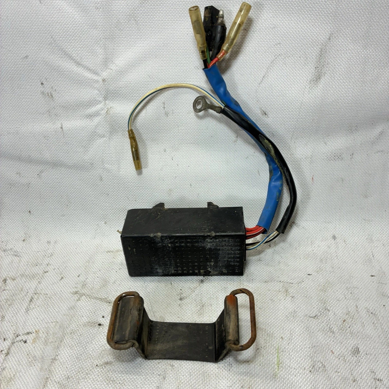 1991 SUZUKI RM250 OEM CDI ECU Computer  (86-93) TESTED Good W/ Strap Cdi Ecu