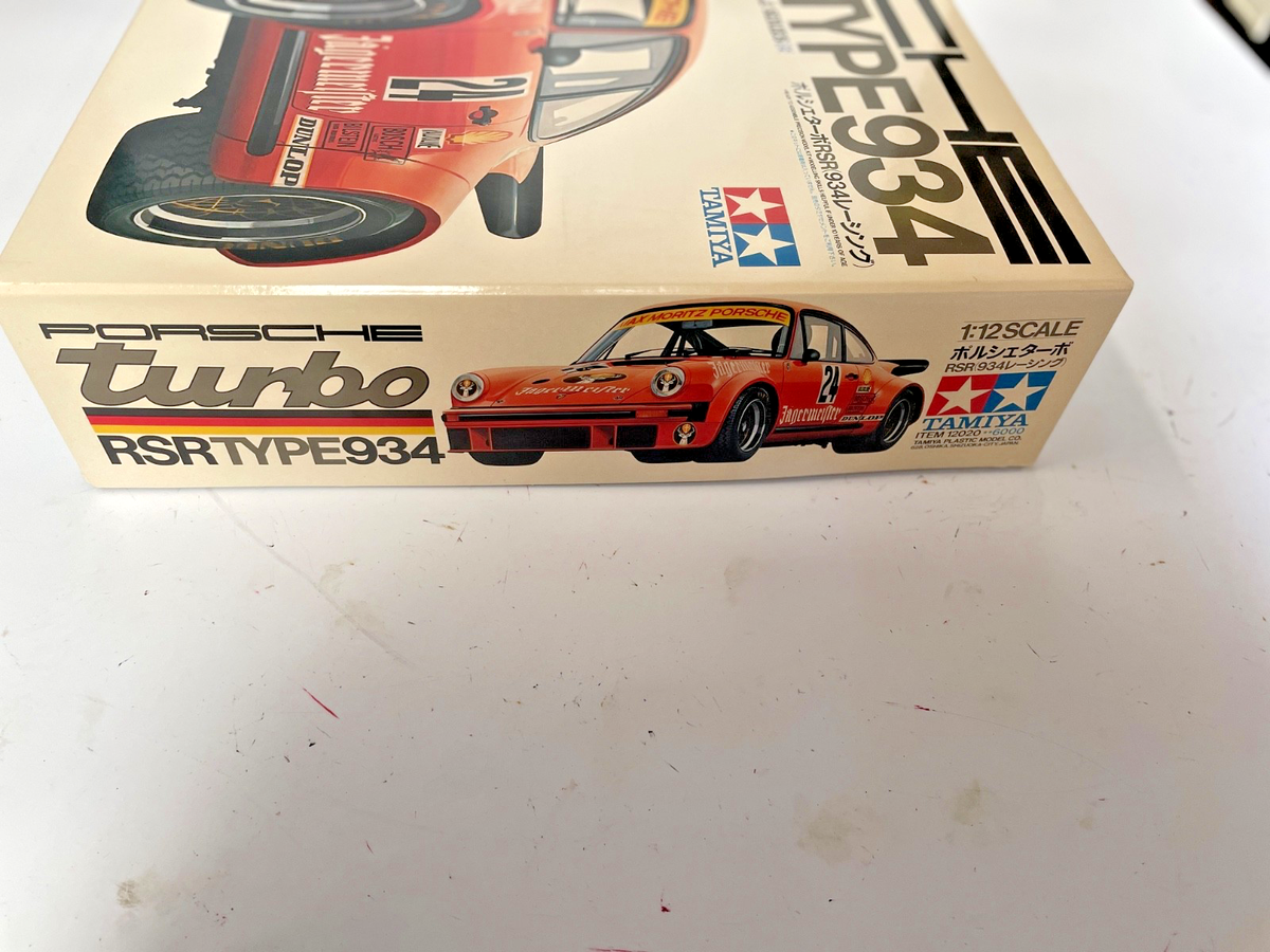 Tamiya Rare 1/12 Big Scale Series Porsche Turbo RSR Type 934 Model