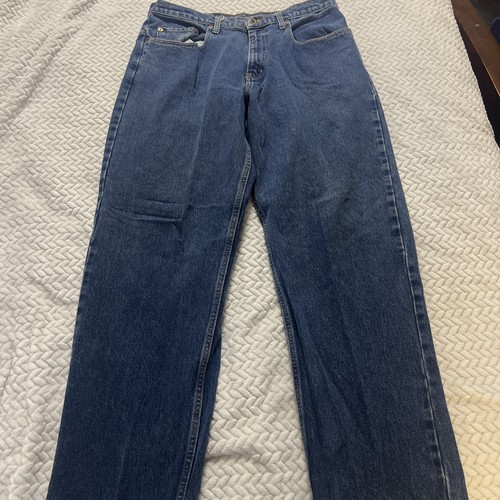 Vintage Polo Jeans Co Ralph LaurenJeans Straight Blue Denim Men's 34x30 - Picture 2 of 11