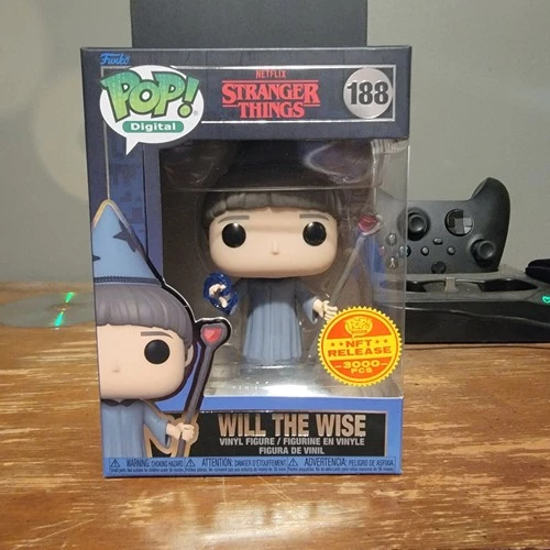 Funko Pop Stranger Things Digital   188    Will The Wise    W/   Protector