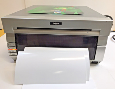 DNP DS80 Dye Sub Color Photo Printer, USB, 8x10, 300 x 300 DPI  READ